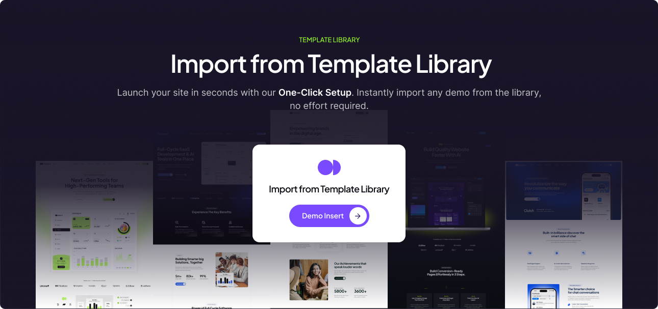 One-Click Setup