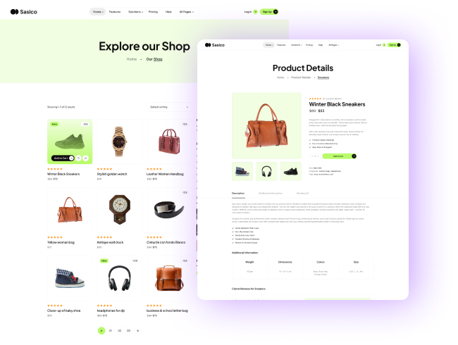 Woocommerce Page